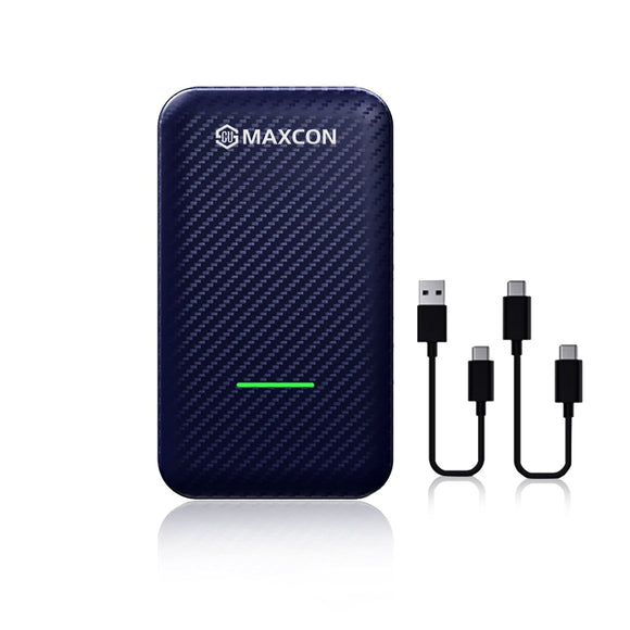 SCUMAXCON Wired to Wireless Carplay Wireless Android Auto 2-in-1-Adapter-Dongle für original kabelgebundene Carplay/Android Auto-Autos, USB-Kabel und Typ-C-Kabel, schnelle Verbindung, Plug & Play, geringe Latenz, einfach zu installieren