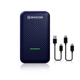 SCUMAXCON Wired to Wireless Carplay Wireless Android Auto 2-in-1-Adapter-Dongle für original kabelgebundene Carplay/Android Auto-Autos, USB-Kabel und Typ-C-Kabel, schnelle Verbindung, Plug &amp; Play, geringe Latenz, einfach zu installieren