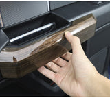 Wood Grain Inner Door Handle Covers Trim for Ford F150 2015 - 2017