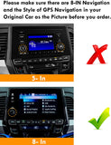 Odyssey Displayschutzfolie kompatibel mit Honda Odyssey EX EX-L Touring 2018 2019 2020 2021 2022 8-Zoll-Touchscreen, 9H-Härte, blendfreier, kratzfester Navigations-Displayschutz aus gehärtetem Glas 