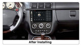 SCUMAXCON 9' 2+32G AUTORADIO STEREO ANDROID 11 WIRELESS CARPLAY ANDROID AUTO BLUETOOTH WIFI USB GPS IPS TOUCHSCREEN Für Mercedes Benz M-Klasse W163 ML 2001-2005 
