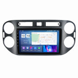 SCUMAXCON 9“ BILDSCHIRM ANDROID11 2+32G WIRELESS CARPLAY ANDROID AUTO AUTO RADIO GPS MULTIMEDIA VIDEO PLAYER STEREO NAVIGATION für Volkswagen Tiguan 1 NF 2006 -2012 2016 