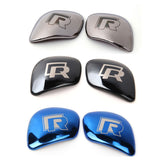 Car Gear Shift Knob Gear Head Cover R Symbol Stickers for VW Volkswagen Golf 7 MK7 Golf 5 6 Passat B5 B6 B7 Polo CC Jetta