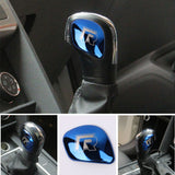 Auto Schaltknauf Getriebe Kopf Abdeckung R Symbol Aufkleber für VW Volkswagen Golf 7 MK7 Golf 5 6 Passat B5 B6 B7 Polo CC Jetta