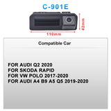 SCUMAXCON AHD 1920*1080P Car Rear Camera For Volkswagen Passat CC B6 B7 Polo Skoda Octavia Tiguan Audi A4 B8 Q3 Q5 A5 A8 S5 A3 A6 C7 A7 A1