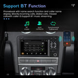 SCUMAXCON 7' SCREEN  CAR RADIO 2+32G MULTIMEDIA VIDEO PLAYER STEREO CARPLAY ANDROID AUTO For audi A4 S4 2002-2008