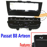 Automatic air conditioning panel with LCD touch screen ，Suitable for VW MQB GOLF MK7, Passat B8, Tiguan MK2, T-ROC, Atlas