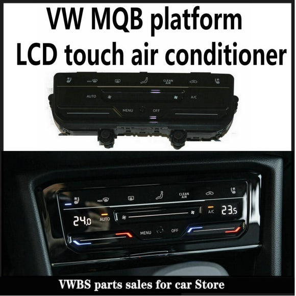 Automatisches Klimapaneel mit LCD-Touchscreen, geeignet für VW MQB GOLF MK7, Passat B8, Tiguan MK2, T-ROC, Atlas 