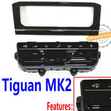 Automatic air conditioning panel with LCD touch screen ，Suitable for VW MQB GOLF MK7, Passat B8, Tiguan MK2, T-ROC, Atlas