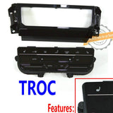 Automatic air conditioning panel with LCD touch screen ，Suitable for VW MQB GOLF MK7, Passat B8, Tiguan MK2, T-ROC, Atlas