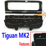 Automatic air conditioning panel with LCD touch screen ，Suitable for VW MQB GOLF MK7, Passat B8, Tiguan MK2, T-ROC, Atlas