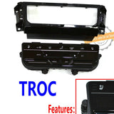 Automatic air conditioning panel with LCD touch screen ，Suitable for VW MQB GOLF MK7, Passat B8, Tiguan MK2, T-ROC, Atlas