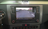 SCUMAXCON Car Smart Flip Trunk Handle Rear View Camera Reverse Backup Camera For VW CC Golf 5 6 Passat B6 B7 Beetle Android DVD Monitor
