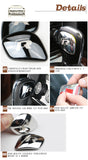 Car Gear Shift Knob Gear Head Cover R Symbol Stickers for VW Volkswagen Golf 7 MK7 Golf 5 6 Passat B5 B6 B7 Polo CC Jetta