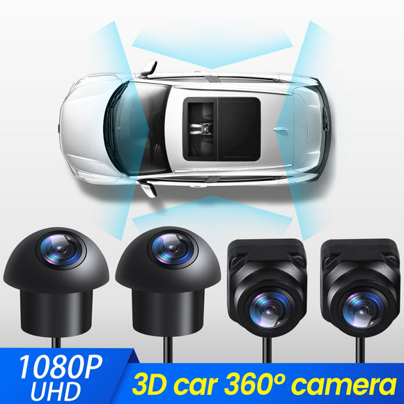 360° Panoramic Camera HD Rear / Front / Left / Right 360 Panoramic Accessories for Car android Radio Multimedia Player (Radio is not included in the package)