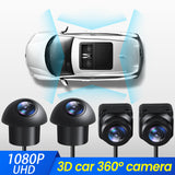 360° Panoramic Camera HD Rear / Front / Left / Right 360 Panoramic Accessories for Car android Radio Multimedia Player (Radio is not included in the package)