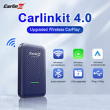 Adaptateur sans fil CarlinKit 4 Apple CarPlay (2022) - Boîtier CarPlay Mini - Dongle Android Auto pour Mercedes-Benz, Audi, Mazda, Kia, Toyota et VW (OEM)