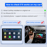 Adaptateur sans fil CarlinKit 4 Apple CarPlay (2022) - Boîtier CarPlay Mini - Dongle Android Auto pour Mercedes-Benz, Audi, Mazda, Kia, Toyota et VW (OEM)