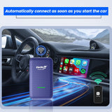 Adaptateur sans fil CarlinKit 4 Apple CarPlay (2022) - Boîtier CarPlay Mini - Dongle Android Auto pour Mercedes-Benz, Audi, Mazda, Kia, Toyota et VW (OEM)