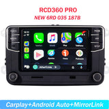 SCUMAXCON RCD330 Style RCD340 RCD360  CarPlay Android Auto  RVC  BT For VW Golf Passat Polo CC