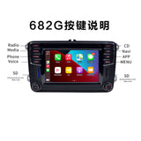 Original Radio 5C0 035 682 E/D/F/G Carplay /Android Auto USB AUX CD Player Bluetooth SD NavigationFor VW Passat Magotan Tiguan Golf 6 Scirocco  Touran Caddy CC  POLO Beetle Jetta