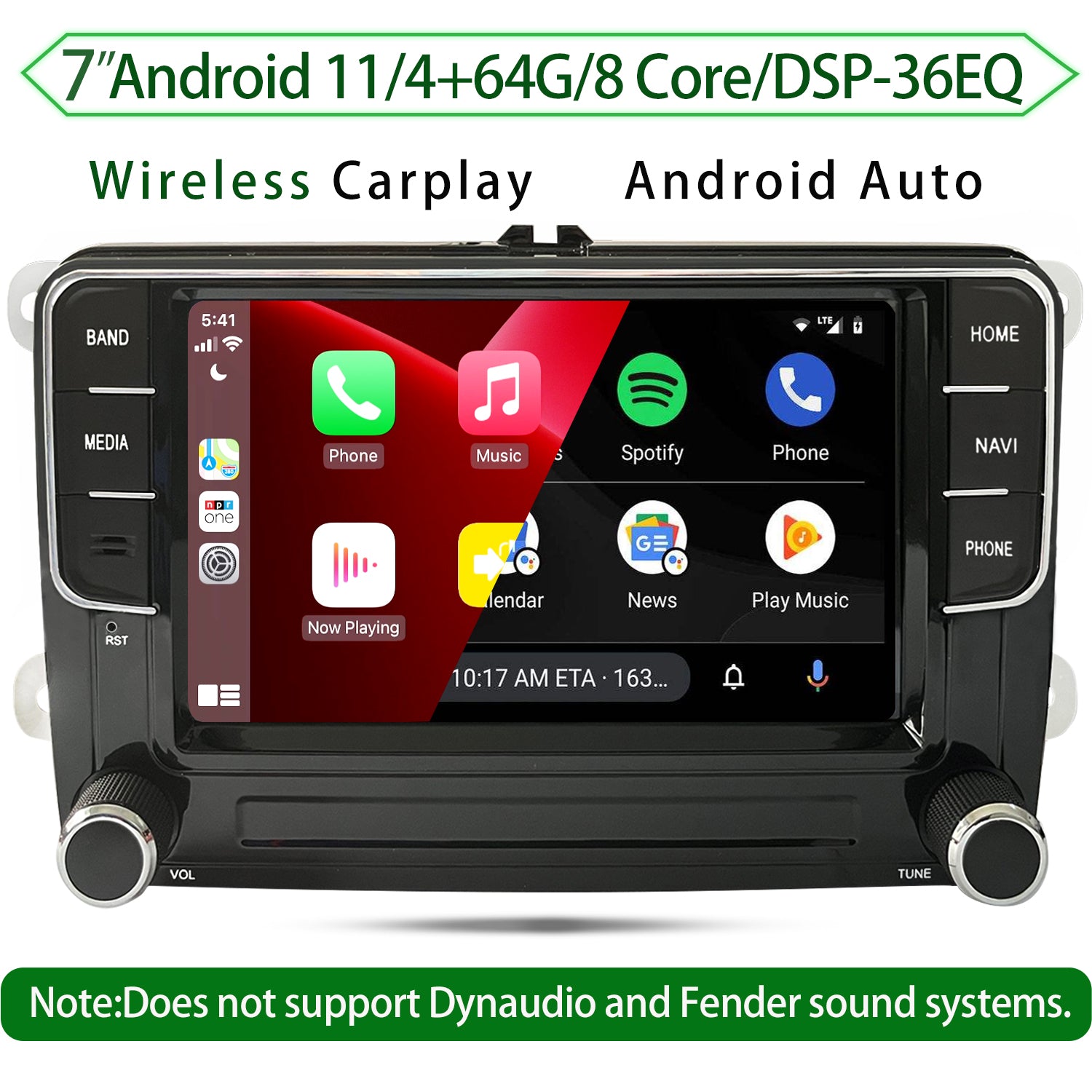 8 Carplay Android 10 GPS Navi Autoradio Für VW TOURAN GOLF PASSAT Tig