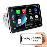 Universal 10.2" 2 Din Car Stereo Radio Carplay Android Auto Android 11 4+64GB IPS Touchscreen Display WiFi Bluetooth FM AM RDS GPS Navigation DSP USB Head Unit Multimedia Player