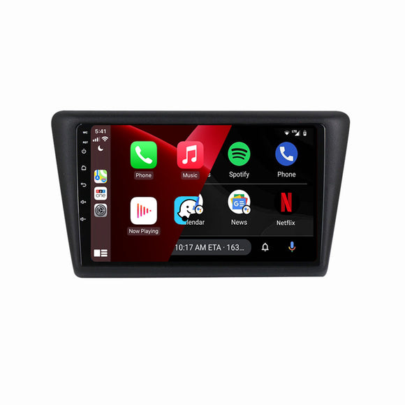 SCUMAXCON 9“ SCREEN ANDROID11 2+32G WIRELESS CARPLAY ANDROID AUTO  CAR RADIO GPS MULTIMEDIA VIDEO PLAYER STEREO NAVIGATION  For For Skoda Rapid 2013-2016  Stereo Multimedia GPS Navigation Unit WIFi