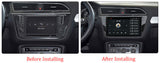 SCUMAXCON 10“ BILDSCHIRM ANDROID11 2+32G Wireless Carplay Android Auto AUTO RADIO GPS MULTIMEDIA VIDEO PLAYER STEREO NAVIGATION FÜR Für VW Volkswagen Tiguan 2017-2019 