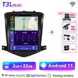 For Tesla Style 2 Din Android 10 Car Radio for Chevrolet Cruze J300 2008 - 2012 Multimedia Video Player GPS Stereo Carplay DSP