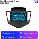 For Tesla Style 2 Din Android 10 Car Radio for Chevrolet Cruze J300 2008 - 2012 Multimedia Video Player GPS Stereo Carplay DSP