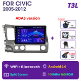 SCUMAXCON Android 11 4G DSP Auto Radio Multimidia Video Player Navigation GPS Auto Stereo Für Honda Civic 2005-2012 2din Kopf Einheit