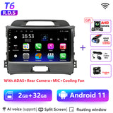 SCUMAXCON Android 11 Car Radio For KIA Sportage 3 2010 2011-2016 Multimedia Video Player 2din Navigation GPS AUTO Stereo Head Unit FM