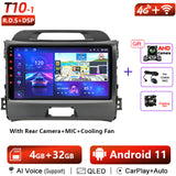 SCUMAXCON Android 11 Car Radio For KIA Sportage 3 2010 2011-2016 Multimedia Video Player 2din Navigation GPS AUTO Stereo Head Unit FM
