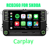 SCUMAXCON Car Radio RCD360 PRO II CarPlay android auto for Skoda Support Fender/ Dynaudio Audio System